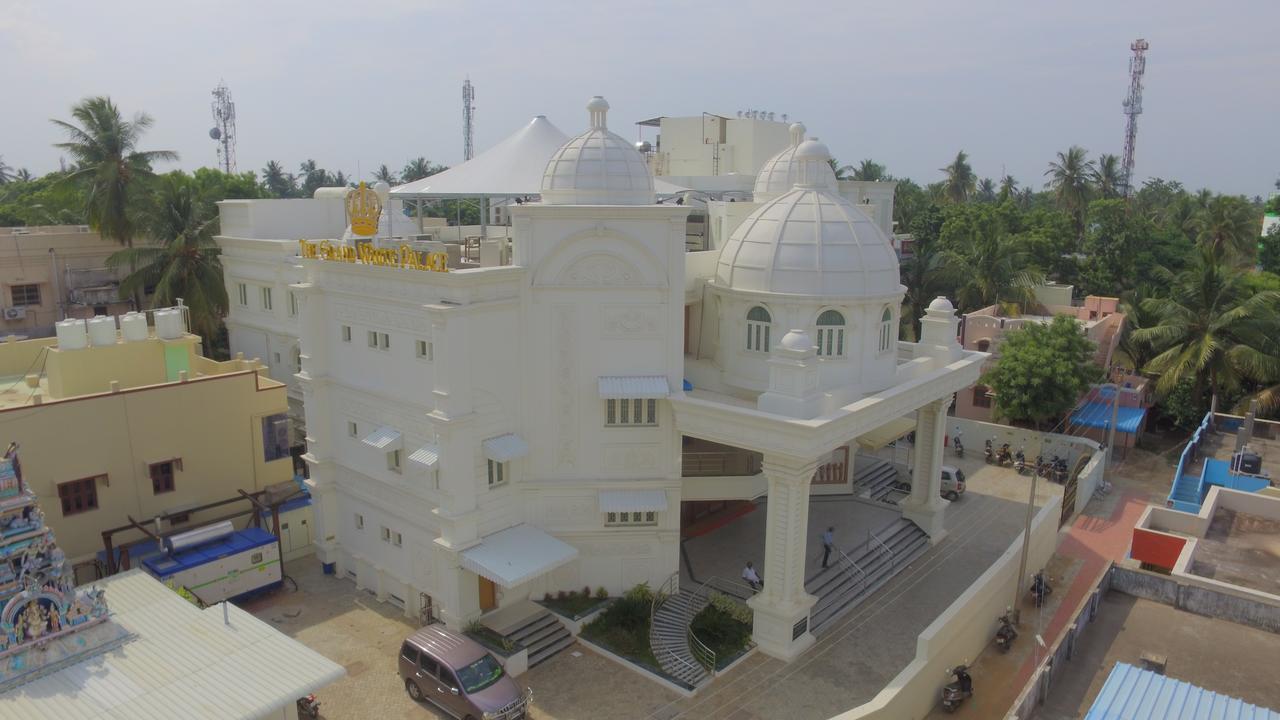 The Grand White Palace Hotell Mayiladuthurai Exteriör bild
